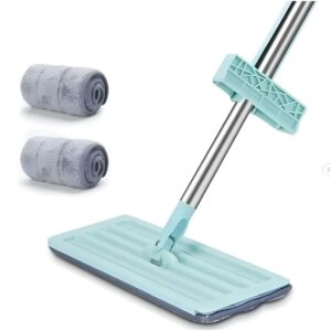 Orijinal Katlanabilir ve Tekerlekli Mop Seti ? 130 cm Uzun Sapl?, Yedek Mop Ba?l?kl?,
